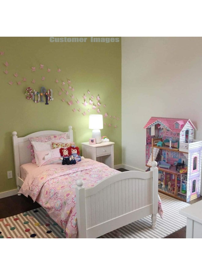 Trubetter 24pcs 3D Pink Butterfly Wall Stickers - Image 5